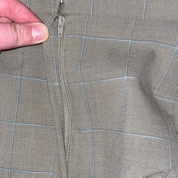 Talbots Trousers Classic Fit Stretch Dress Pants Plaid Striped Straight Leg - Picture 6 of 10